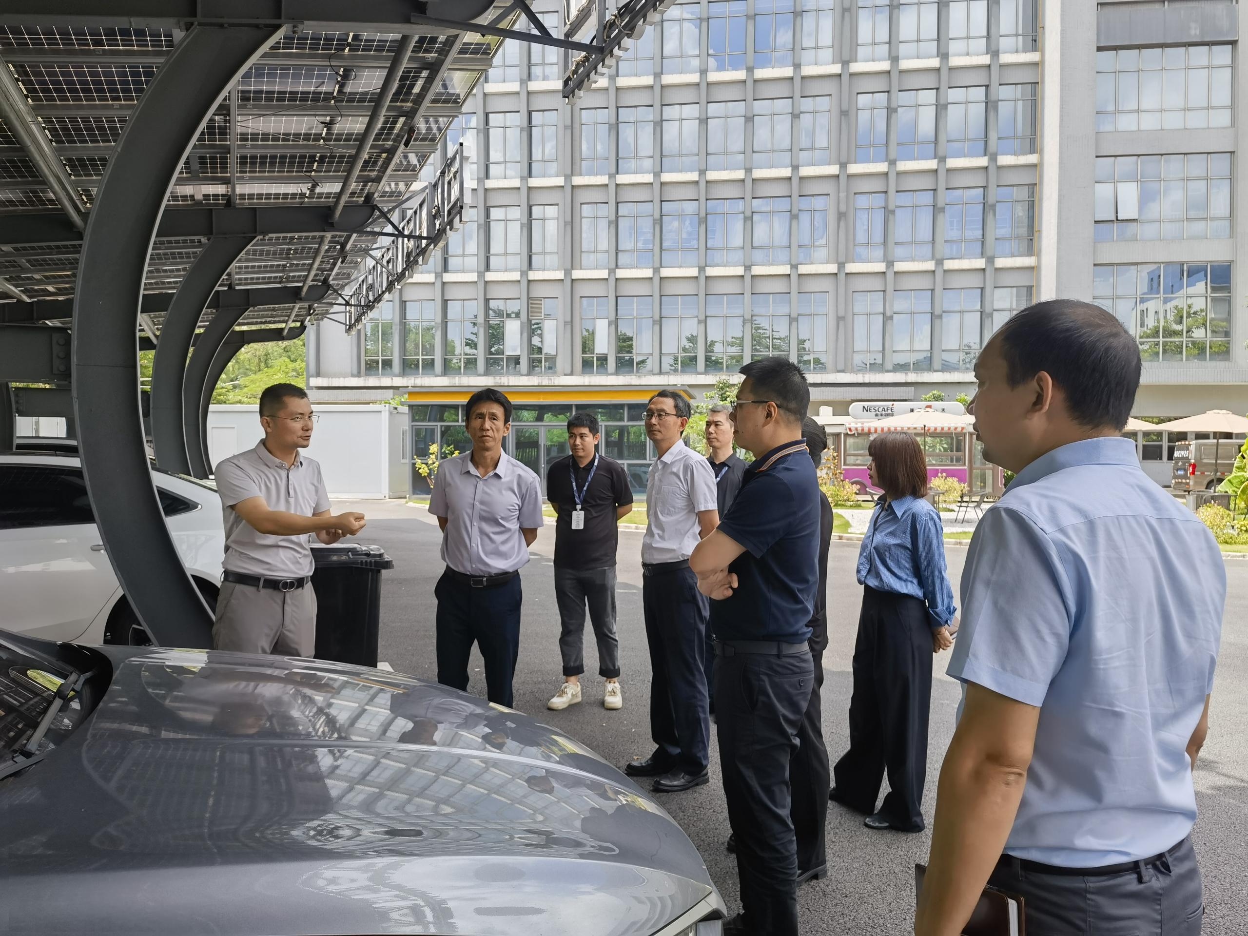 深物业集团一行莅临ok138cn太阳集团古天乐考察交流，共筑“绿色低碳”新篇章